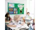 PARROT Bulletin Board Ribbed Aluminium Frame 1500 x 1200mm - Palm PARROT Bulletin Board Ribbed Aluminium Frame 1500 x 1200mm - Palm