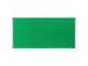 PARROT Bulletin Board Ribbed Aluminium Frame 2400 x 1200mm - Palm