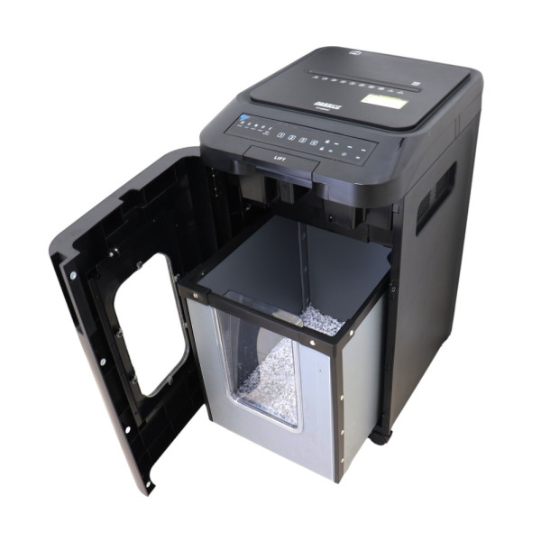 Parrot Auto Feed S1400AF Mini Cross-Cut Shredder - 400 Sheet Capacity
