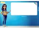 PARROT Whiteboard Non-Magnetic 1800 X 900mm - Size Guide PARROT non-magnetic whiteboard size graphic showing 1800mm width and 900mm height