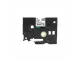 Parrot E1000PRO label tape 12mm black on White refill in retail packaging