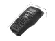 Parrot label printer front view with LCD screen and QWERTY keyboard