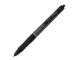 Pilot Acroball T-Series Ballpoint Pen 0.7mm – Metallic Black Barrel Front view of Pilot Acroball T-Series Ballpoint Pen with metallic black barrel and black ink