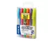 Six-pack PILOT Spotliter highlighters in assorted colours, wallet pack
