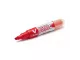 Pilot V Board Master Chisel Point Marker Red Refillable