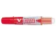 Pilot V Board Master Chisel Point Marker Red Refillable