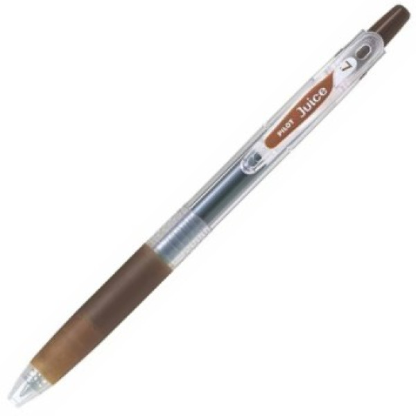 Pilot Juice Retractable Pen 0.7mm Coffee Brown Pilot Juice Gel Pen 0.7mm Retractable Coffee Brown