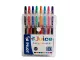 Pilot Juice 0.7mm Wallet of 8 Gel Pens – Assorted Colours Pilot Juice 0.7mm wallet of 8 gel pens with 6+2 free colours, smooth writing