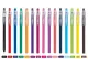 Pilot FriXion Ball Pen Sticks Wallet of 15 Assorted Pens View Pilot FriXion Ball Pen Sticks assorted erasable pens from the wallet of 15 shown out of packaging