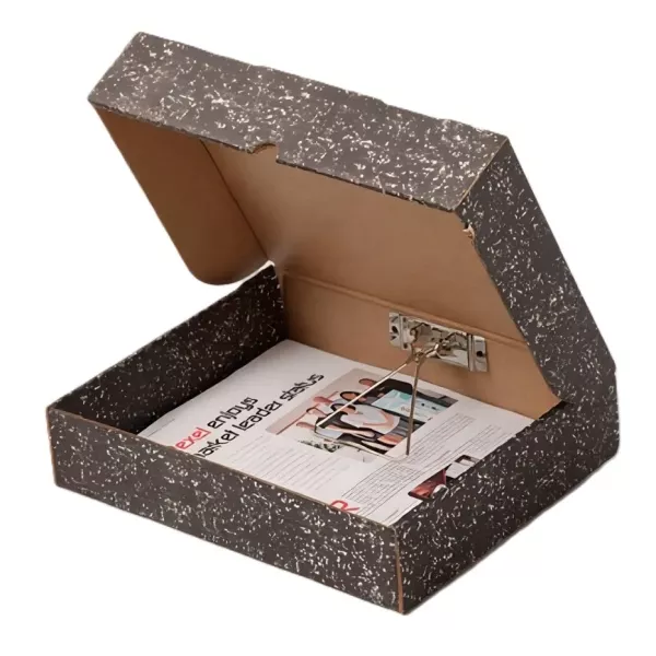 REXEL Spring-clip Box File Rigid Mottled REXEL Spring-clip Box File Rigid Mottled