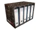 Storage box shown with 5 lever arch files included