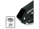 Rexel S120 Single Hole  Plier Punch 20 Sheet