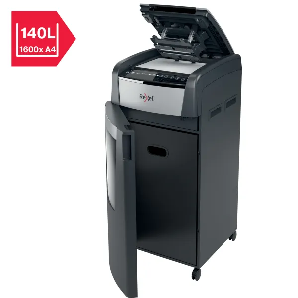 Rexel Optimum AutoFeed+ 750M Shredder Rexel Optimum AutoFeed+ 750M Automatic 750 Sheet Micro Cut Shredder