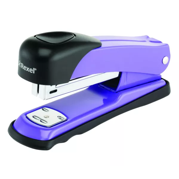 REXEL X15 Half Strip Stapler - Purple