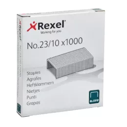 REXEL No 23/10 Staples (1000)