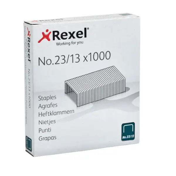 REXEL No 23/13 Staples (1000) REXEL No 23/13 Staples (1000)