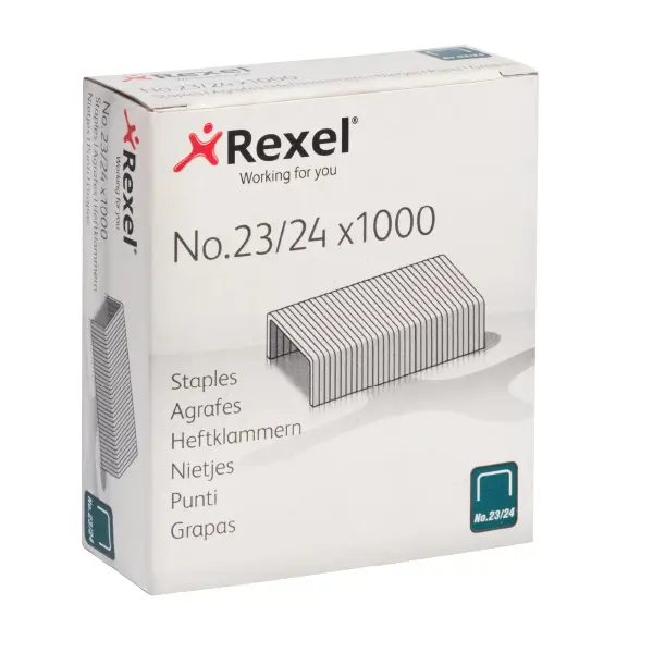 REXEL No 23/24 Staples (1000) REXEL No 23/24 Staples (1000)