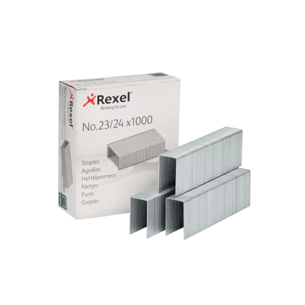 REXEL No 23/24 Staples (1000) REXEL No 23/24 Staples (1000)