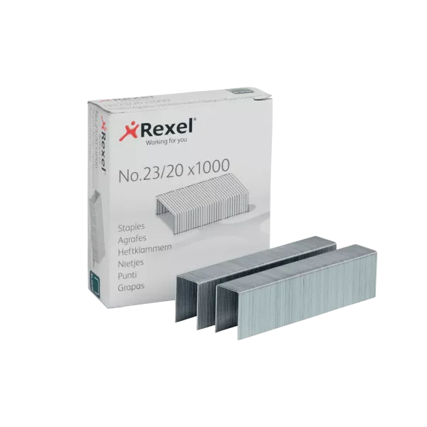REXEL No 23/20 Staples (1000) REXEL No 23/20 Staples (1000)