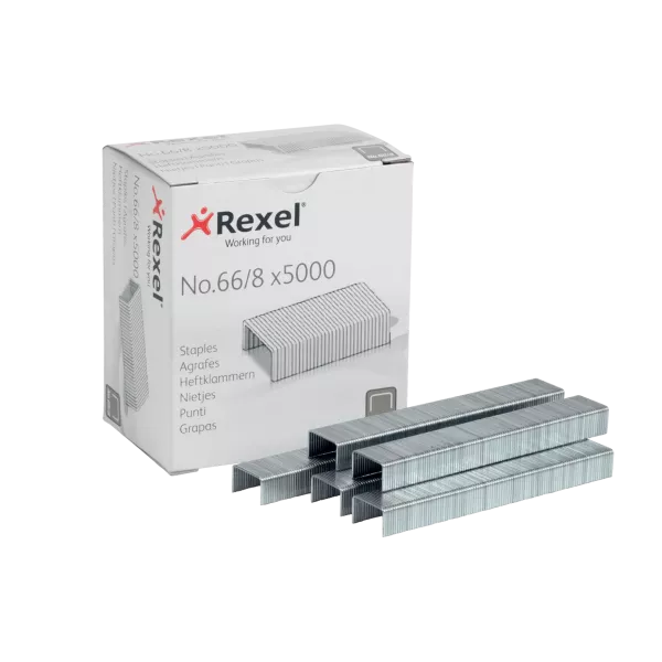 REXEL No 66/8 Staples (5000)