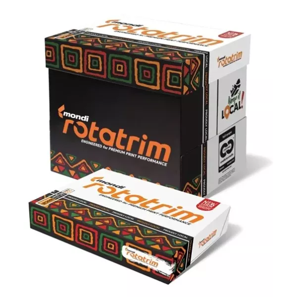 ROTATRIM A4 Copier Paper 80gsm Ream ROTATRIM A4 copier paper 80gsm ream packaging