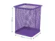 SDS Mesh Square Pen Holder - Purple