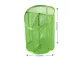 SDS Round Inclined Metal Mesh Pen Cup with 3 Compartments - Green