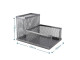 SDS Metal Mesh Cube and Pen Holder Mesh Silver