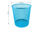 SDS Metal Mesh Waste Bin Round Large - Sky Blue SDS Metal Mesh Waste Bin Round Large - Sky Blue