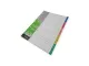 TREELINE A4 Divider PVC Numbered Index 1 to 5 - Printed