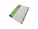 TREELINE A4 Divider PVC 20 Tab - Not Printed