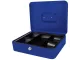 Cash Box Metal 12" - Blue Cash Box Metal 12" - Blue