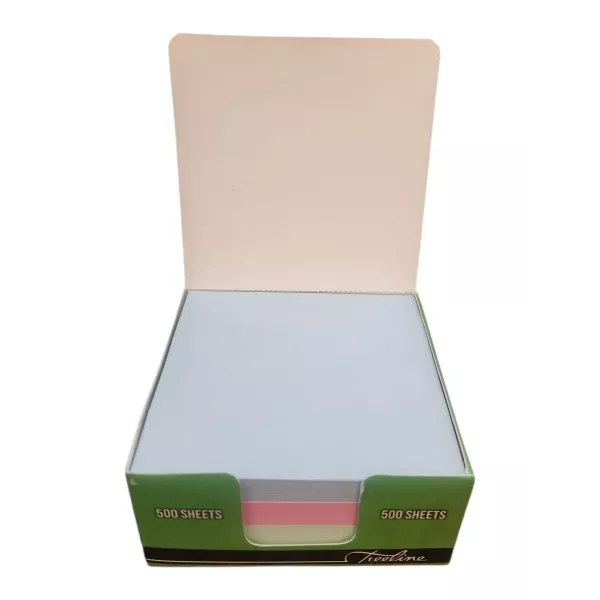 Treeline Memo Cube Refill Boxed – Assorted (500 Sheets) Treeline Memo Cube Refill Boxed – Assorted (500 Sheets)