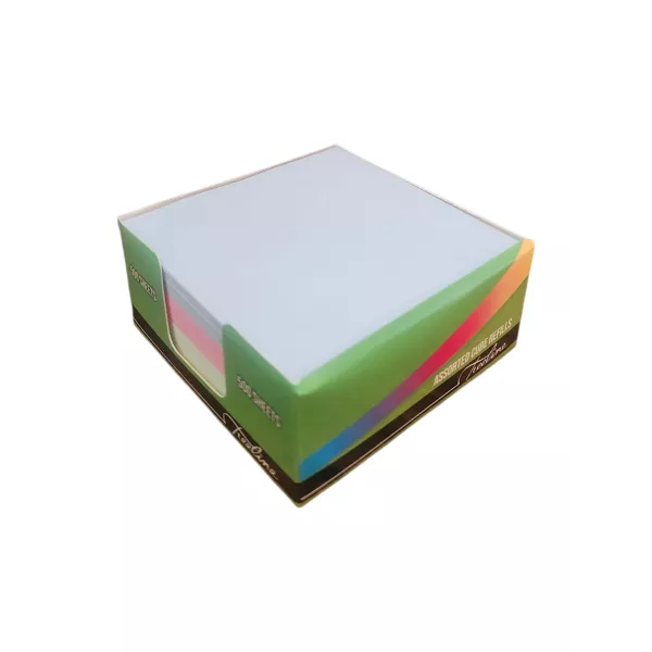 Treeline Memo Cube Refill Boxed – Assorted (500 Sheets) Treeline Memo Cube Refill Boxed – Assorted (500 Sheets)