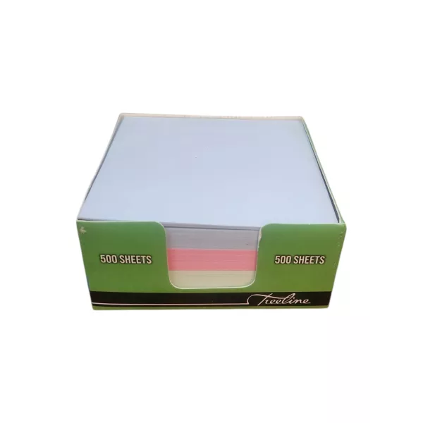 Treeline Memo Cube Refill Boxed – Assorted (500 Sheets) Treeline Memo Cube Refill Boxed – Assorted (500 Sheets)