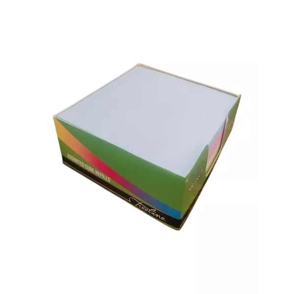 Treeline Memo Cube Refill Boxed – Assorted (500 Sheets) Treeline Memo Cube Refill Boxed – Assorted (500 Sheets)