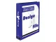 Treeline A4 Design A File Lever Arch 40mm Blue Treeline A4 Design A File Lever Arch 40mm Blue