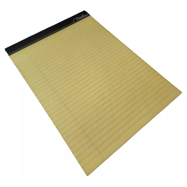 TREELINE A4 Legal Pad 50 Page - Yellow Bond Paper - Pack of 5 TREELINE A4 Legal Pad 50 Page - Yellow Bond Paper - Pack of 5