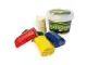 TREELINE Play Dough Tub 500 g – Front View | MCS Office National TREELINE Play Dough Tub 500 g front view showing assorted bright colours in sealed plastic tub – soft non-toxic kids dough from MCS Office National