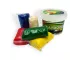 TREELINE Play Dough Tub 500 g – Front View | MCS Office National TREELINE Play Dough Tub 500 g front view showing assorted bright colours in sealed plastic tub – soft non-toxic kids dough from MCS Office National