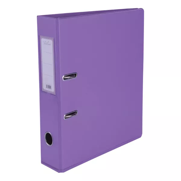 Treeline A4 Lever Arch File PVC 70mm Purple