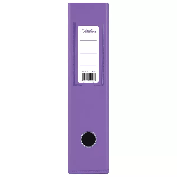 Treeline A4 Lever Arch File PVC 70mm Purple