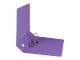 Treeline A4 Lever Arch File PVC 70mm Purple