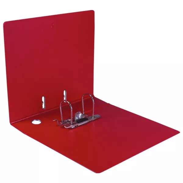 Treeline A4 Lever Arch File PVC 70mm Red
