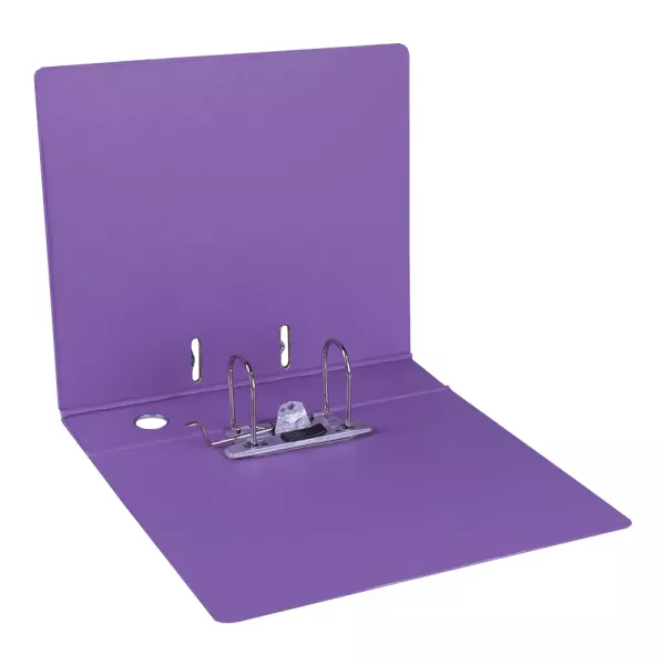 Treeline A4 Lever Arch File PVC 70mm Purple