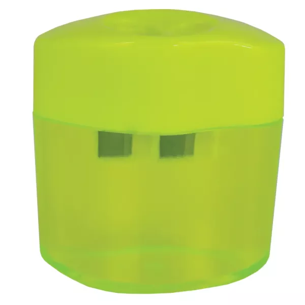 Treeline 2 Hole Sharpener with Barrel - Yellow Treeline 2 Hole Sharpener with Barrel - Yellow