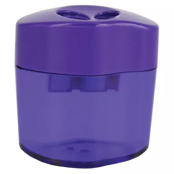 Treeline 2 Hole Sharpener with Barrel - Purple