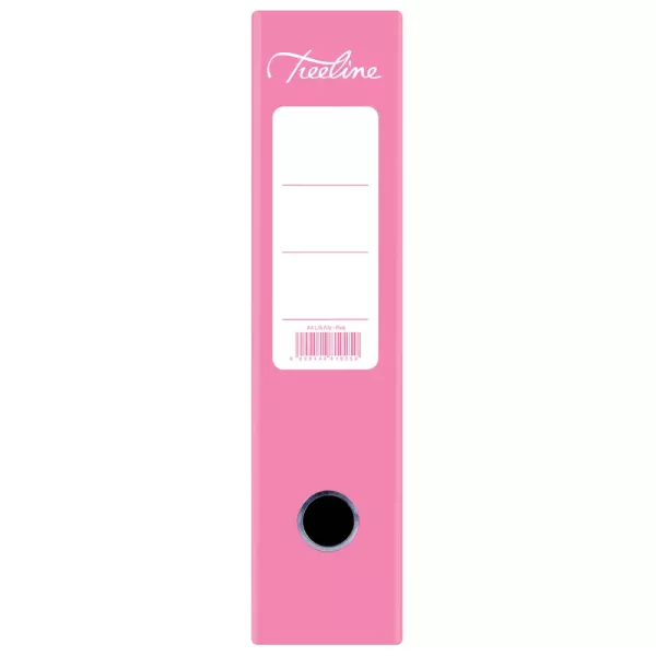 TREELINE A4 Lever Arch File Board 80mm Pink TREELINE A4 Lever Arch File Board 80mm Pink
