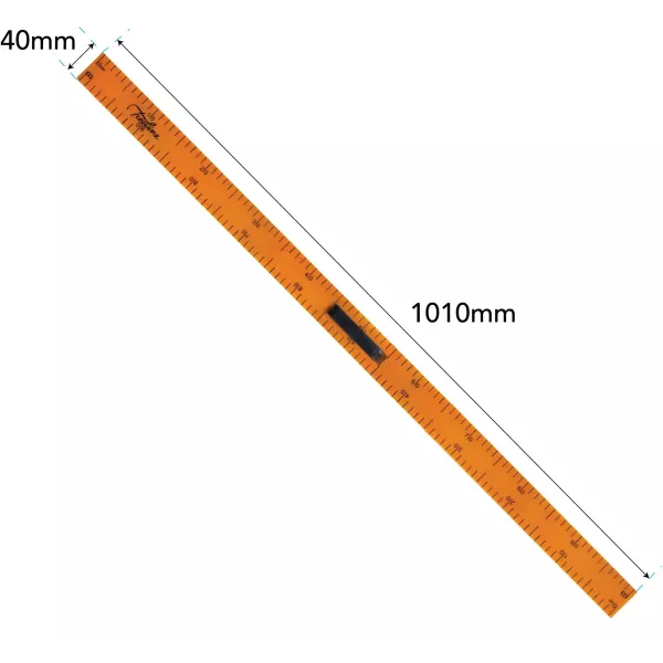 TREELINE Chalkboard Ruler 1 Meter - Yellow TREELINE Chalkboard Ruler 1 Meter - Yellow
