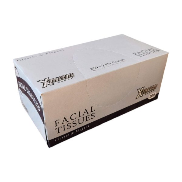 XTREEM Facial Tissues 2 ply - 200s